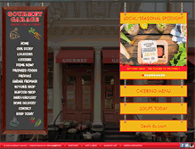 Tablet Screenshot of gourmetgarage.com