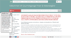 Desktop Screenshot of gourmetgarage.se