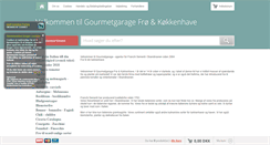 Desktop Screenshot of gourmetgarage.dk